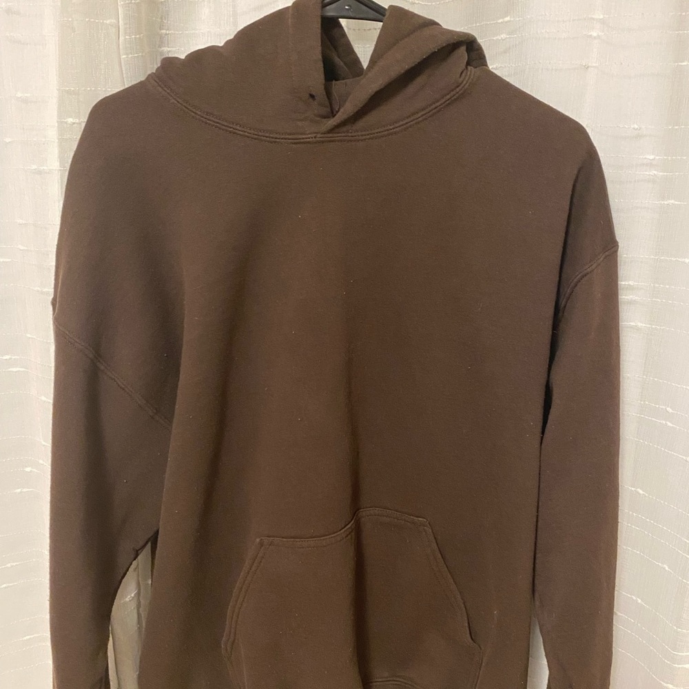 Brown Christian graphic hoodie ✨